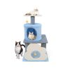 Modern Cat Tree Multi-Level Kitten Tower for Indoor