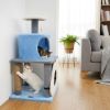 Modern Cat Tree Multi-Level Kitten Tower for Indoor